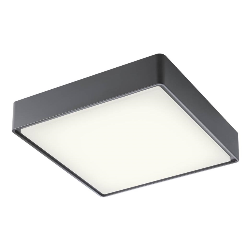 Redo 90158 - LED Vonkajšie stropné svietidlo MARINA LED/16W/230V 29,6x29,6 cm IP65 antracit