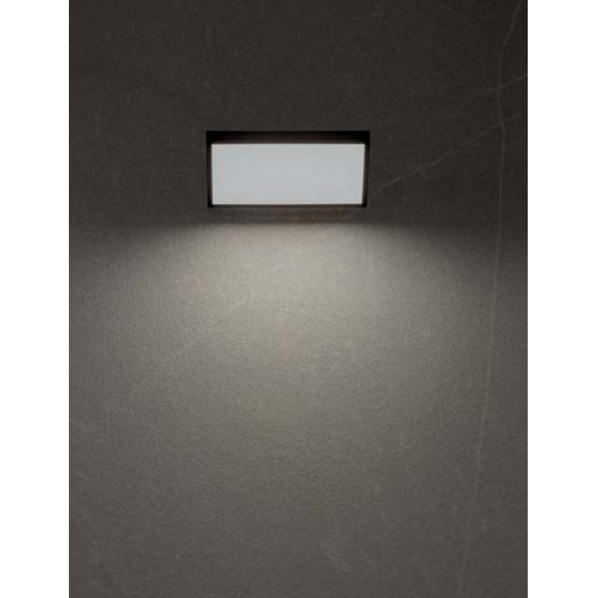 Redo 90159 - LED Vonkajšie nástenné svietidlo MAKO 1xLED/12W/230V IP65
