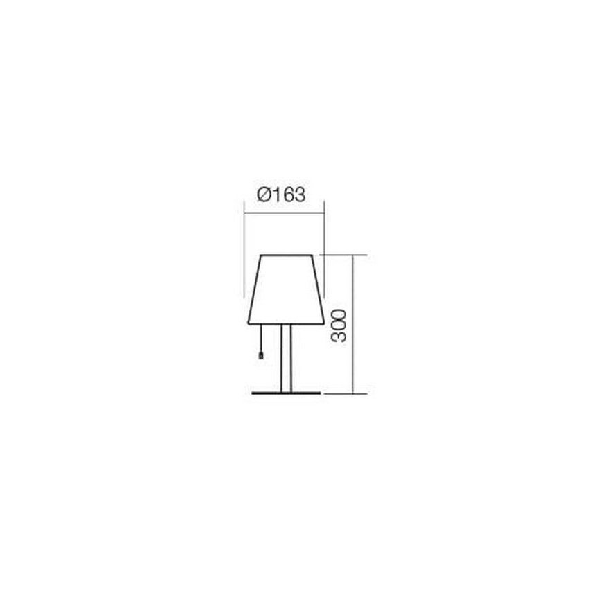 Redo 90166 - LED RGB Vonkajšia stmievateľná stolná lampa PINO LED/2,6W/230V 4400 mAh IP44