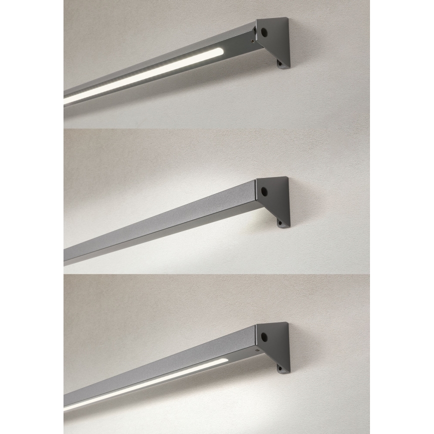 Redo 90242 - Vonkajšie LED svietidlo TACK IP65, 15 W, 230 V, 3000 K, antracit