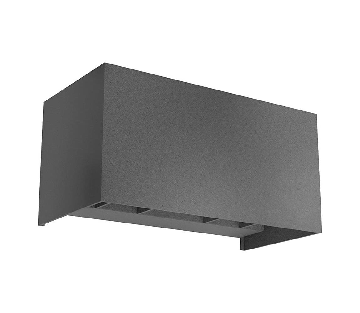 Redo 90302 - LED vonkajšie nástenné svietidlo VARY 4xLED/5W/230V IP54 antracit 90302