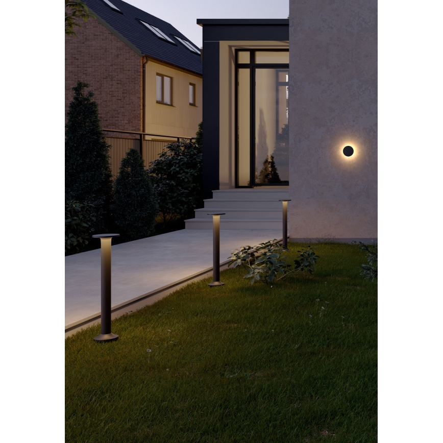 Redo 90374 - LED Vonkajšie svietidlo AURA LED/8W/230V 3000K 70 cm IP65 antracit