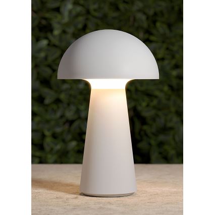 Redo 90438 - LED stmievateľná dotyková vonkajšia lampa KIRA LED/4,7W/230V 2200 mAh IP44 biela