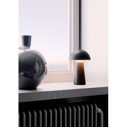Redo 90439 - LED stmievateľná dotyková vonkajšia lampa KIRA LED/4,7W/230V 2200 mAh IP44 čierna