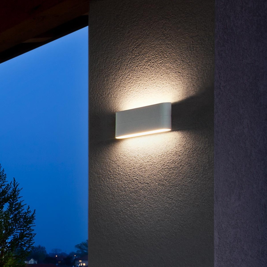 Redo 90451 - LED vonkajšie nástenné svietidlo KLIPPE LED/24W/230V 3000K IP54 biela