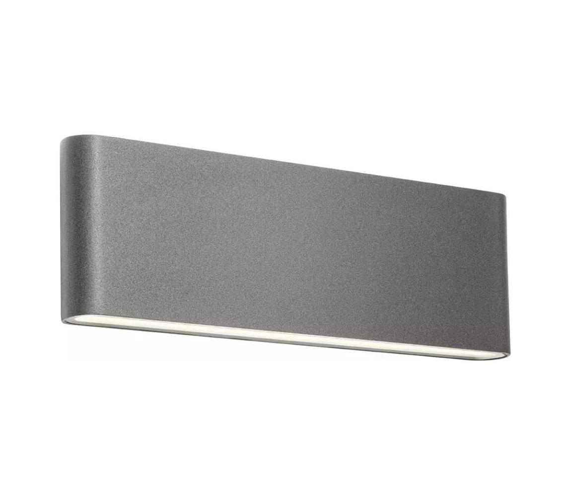 Redo 90452 - LED Vonkajšie nástenné svietidlo KLIPPE LED/24W/230V IP54 antracit 90452
