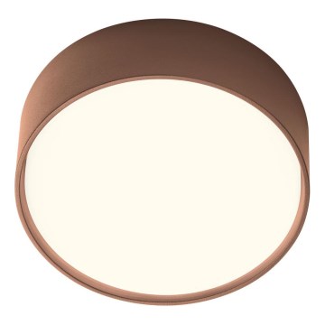 Redo 90496 - LED Vonkajšie stropné svietidlo URANIA LED/10W/230V pr. 16 cm 3000K IP65 hnedá