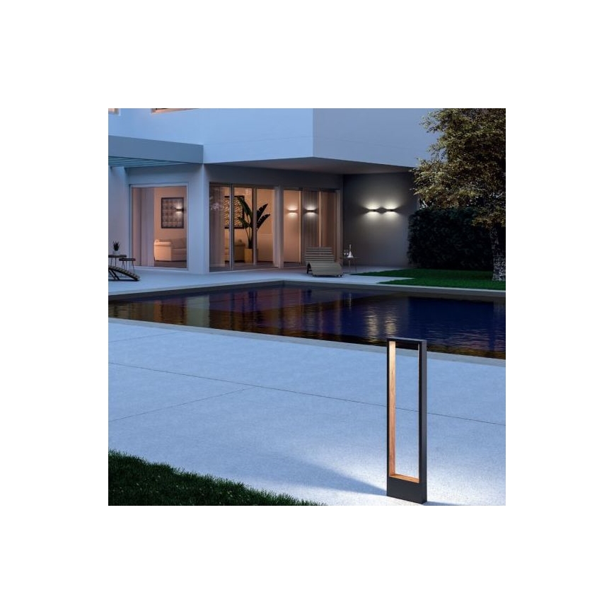Redo 90509 - LED Vonkajšia lampa WALD LED/10W/230V IP65 antracit