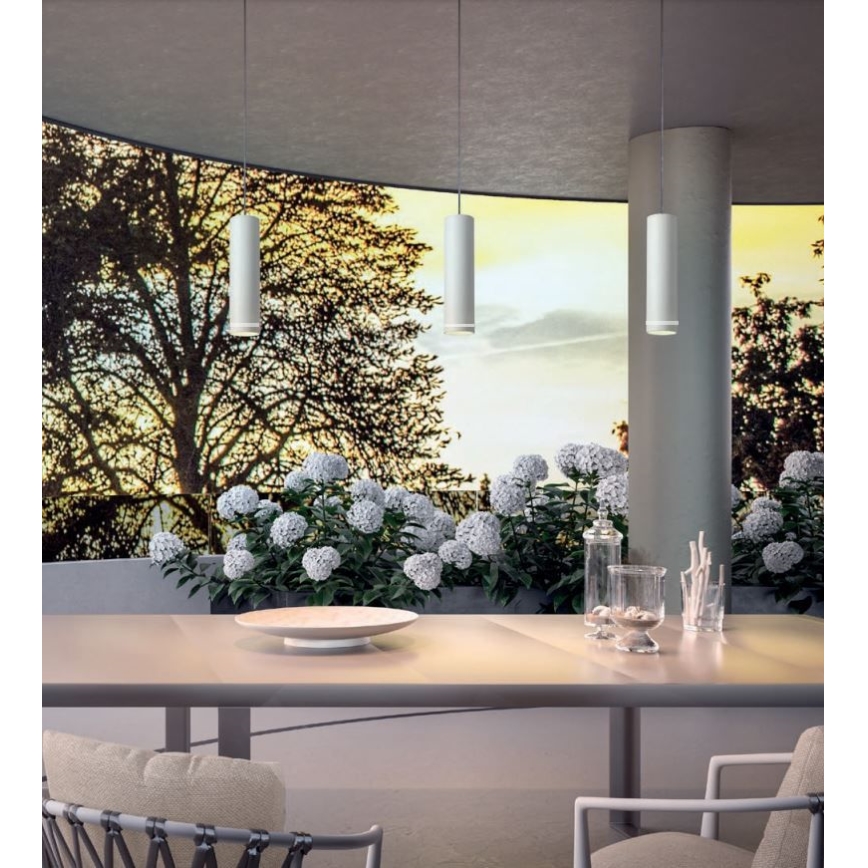 Redo 90513 - LED Vonkajšie závesné svietidlo KLOU LED/9W/230V IP54 biela