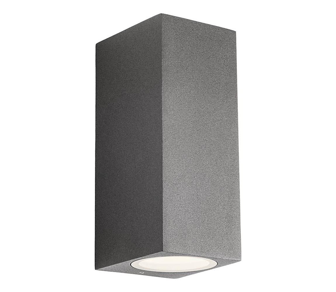 Redo 90530 -LED Vonkajšie nástenné svietidlo BRIO LED/10W/230V 3000K IP54 antracit 90530