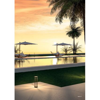 Redo 90579 - LED vonkajšie svietidlo KALEN LED/8W/230V 3000K 75 cm IP65 antracit