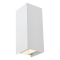 Redo 90635 - LED Vonkajšie nástenné svietidlo SONNY 2xLED/5W/230V 2200/3000/4000K IP54 biela