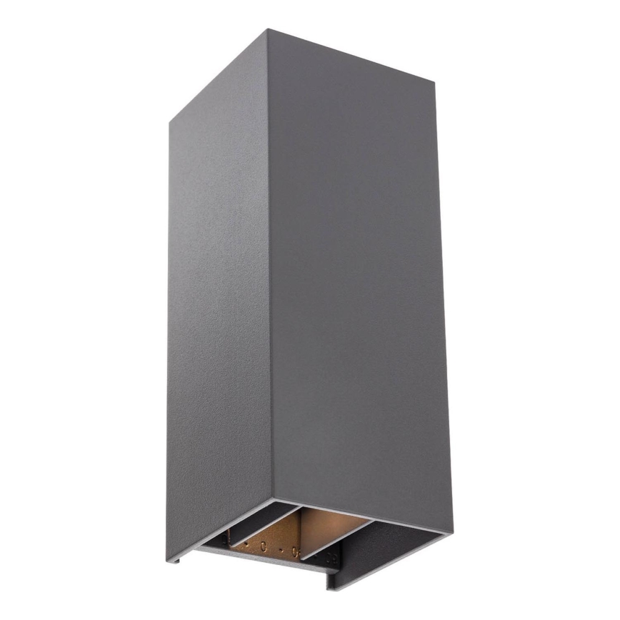 Redo 90636 - LED Vonkajšie nástenné svietidlo SONNY 2xLED/5W/230V 2200/3000/4000K IP54 antracit