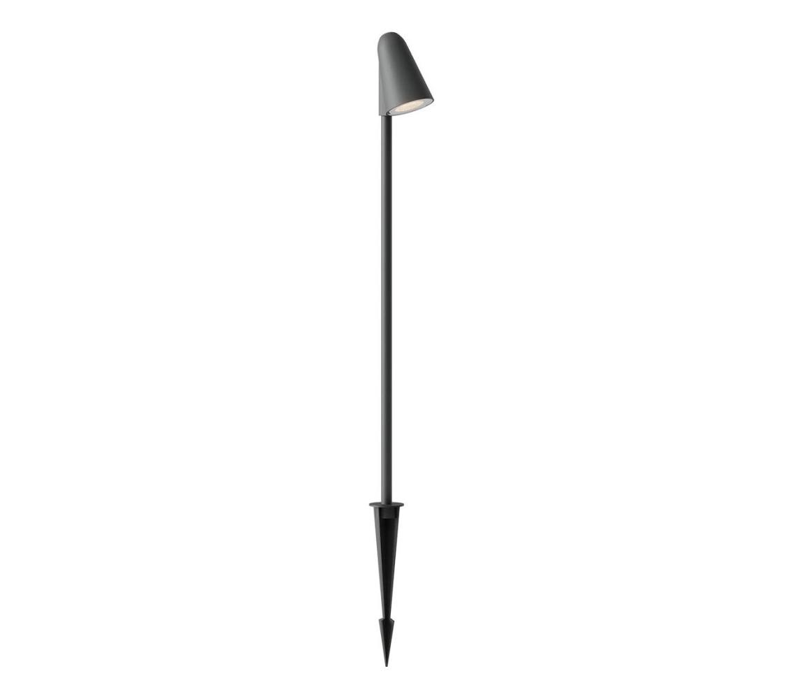 Redo 90705 - Vonkajšie LED svietidlo NIVALIS, 6,8 W, 230 V, 3000 K, 82 cm, IP65, antracit 90705