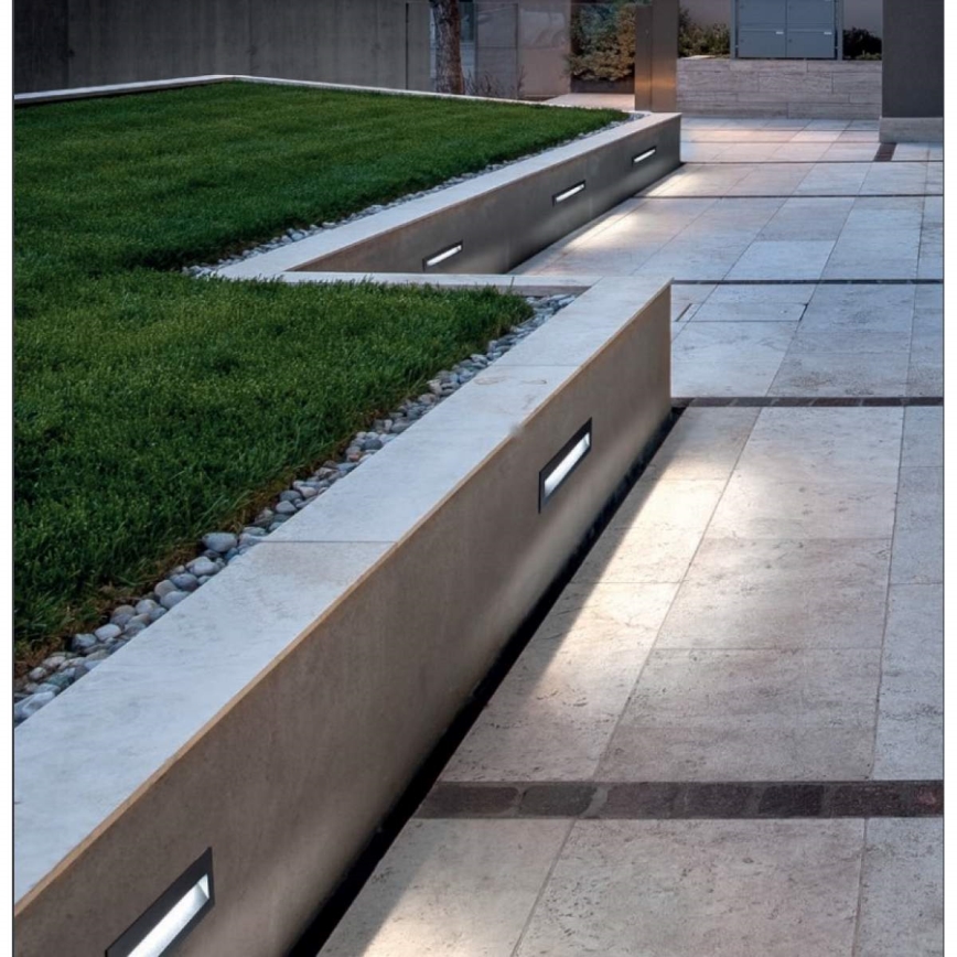 Redo 9092-LED Vonkajšie orientačné svietidlo IGOR LED/6W/230V 3000K IP54 antracit