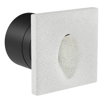 Redo 91199 - LED vonkajšie orientačné svietidlo BAST LED/2,5W/230V 3000K CRI 90 IP65 sivá