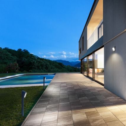 Redo 9168 - LED Vonkajšia lampa ARGES LED/3W/230V IP54 hnedá