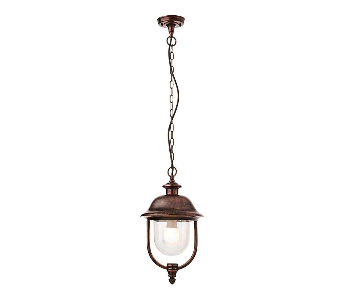 Redo Redo 9279 - Vonkajší luster na reťazi VERONA 1xE27/70W/230V IP44