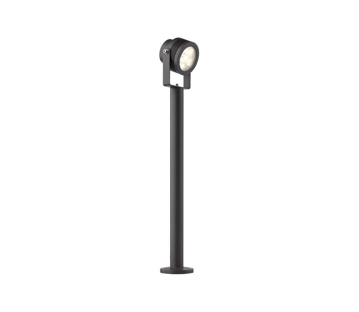 Redo 9438 - LED vonkajšie svietidlo FARO 6xLED/1W/230V 4100K 65,8 cm IP54 antracit 9438