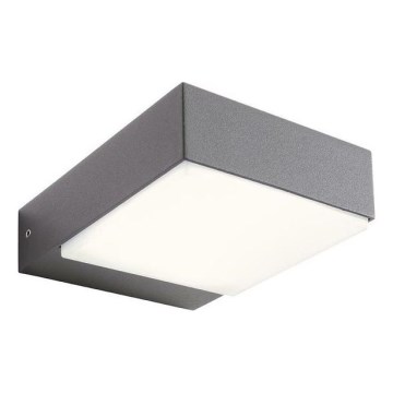 Redo 9560 - LED vonkajšie nástenné svietidlo CUBE LED/7,5W/230V 3000K IP54 antracit