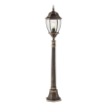 Redo 9608 - Vonkajšia lampa SEVILLA 1xE27/42W/230V IP44 zlatá/patina