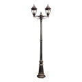 Redo 9609 - Vonkajšia lampa SEVILLA 2xE27/42W/230V IP44 zlatá/patina