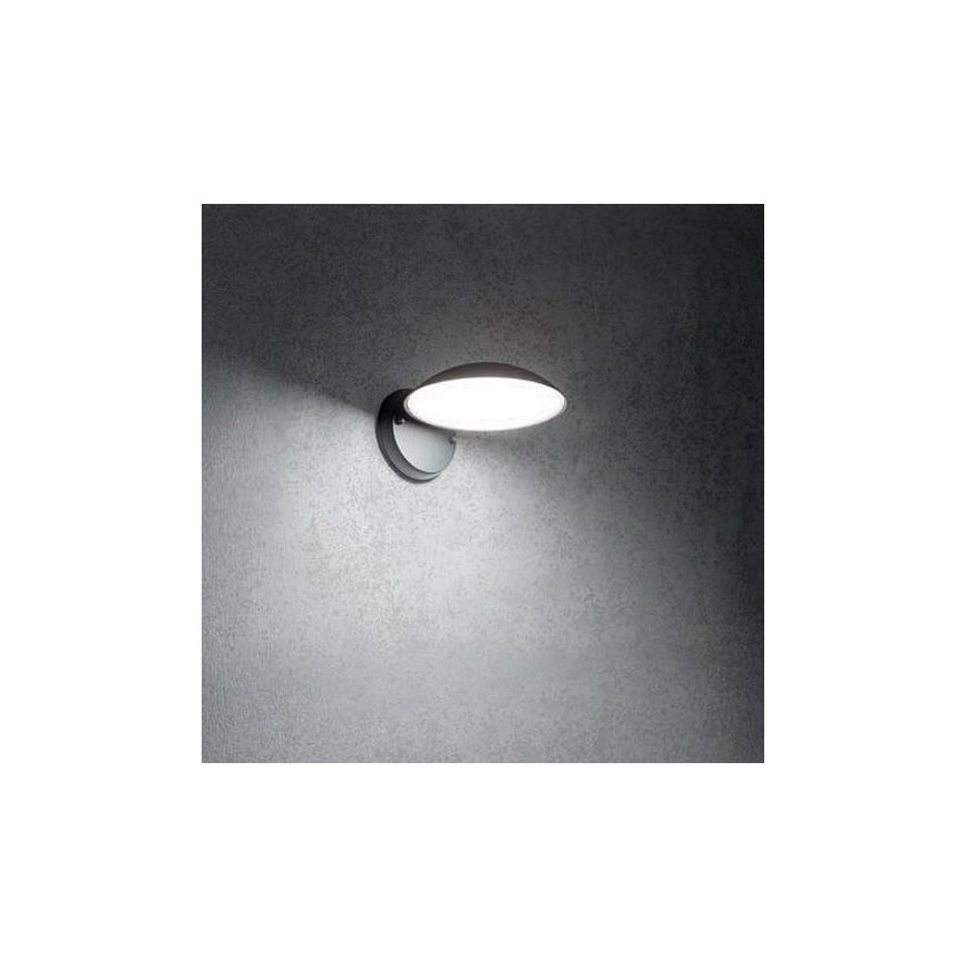 Redo 9617 - LED Vonkajšia nástenná lampa CAPP LED/12W/230V IP54 antracit