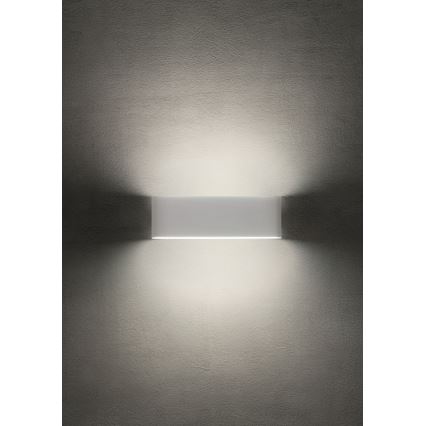 Redo 9622 - vonkajšie nástenné LED svietidlo KLIPPE LED/13W/230V 3000K IP54 biele