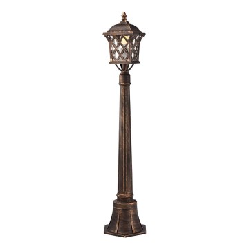 Redo 9961 - Vonkajšia lampa BREMEN 1xE27/42W/230V IP23 zlatá/patina