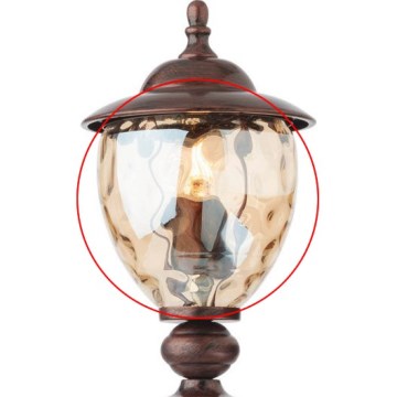 Redo A9634 - Náhradné tienidlo k lampe, k lustru MATERA pr. 15 cm béžové