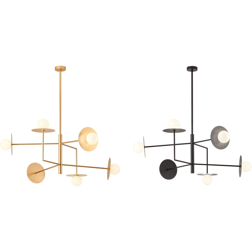 Redo UN1696_1 - Náhradné tienidlo k lustru, k lampe PLATO pr. 10 cm biela