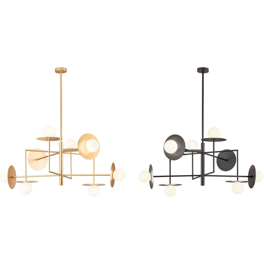Redo UN1696_1 - Náhradné tienidlo k lustru, k lampe PLATO pr. 10 cm biela