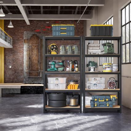 Regál ORDIFY čierny