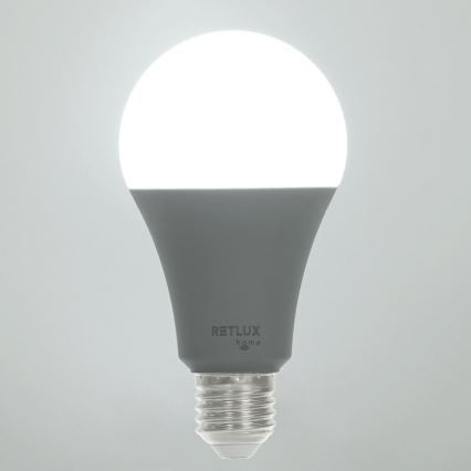 LED RGBW Stmievateľná žiarovka A70 E27/14W/230V 2700-6500K Wi-Fi Tuya