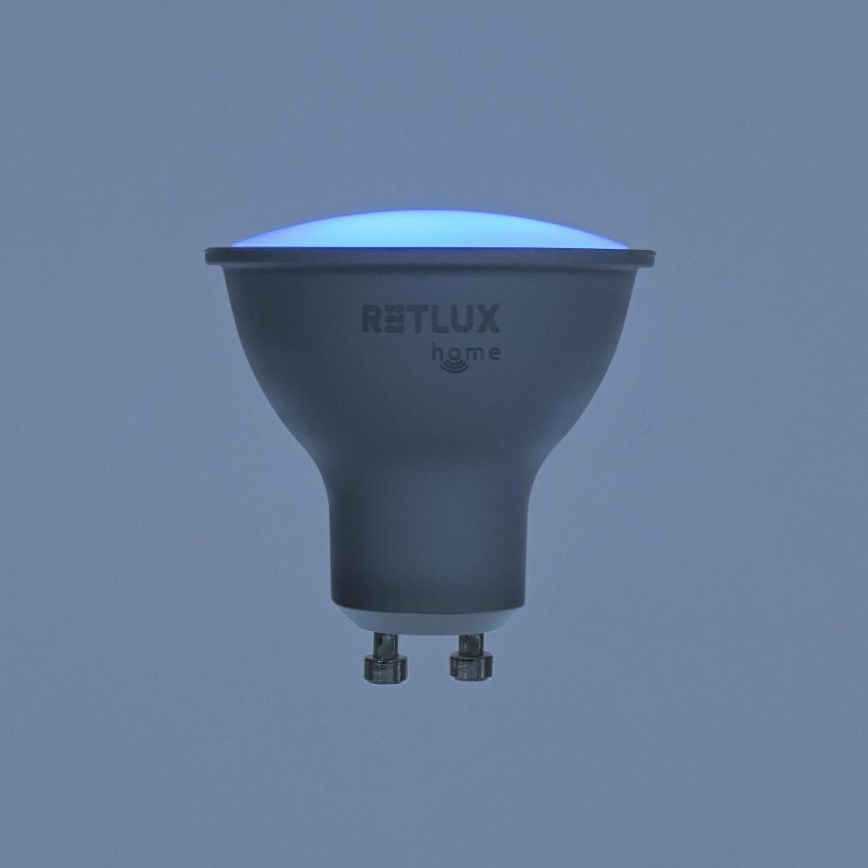 LED RGBW Stmievateľná žiarovka MR16 GU10/4,5W/230V 2700-6500K Wi-Fi Tuya