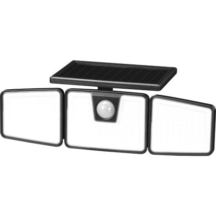 Retlux - LED solárny reflektor so senzorom, 6,5 W / 3,7 V / 1200 mAh / IP44
