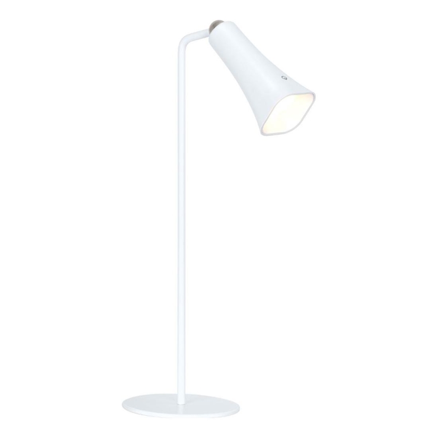 Retlux - LED stmievateľná nabíjacia lampa 3 v 1 LED/3 W/5 V/1200 mAh biela