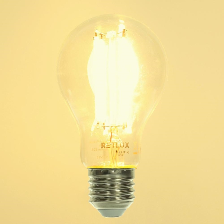 LED Stmievateľná žiarovka FILAMENT A60 E27/7W/230V 2700-6500K Wi-Fi Tuya