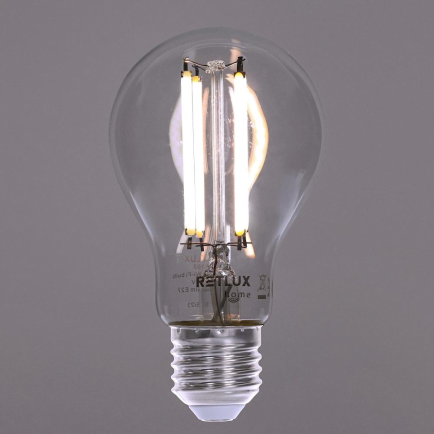 LED Stmievateľná žiarovka FILAMENT A60 E27/7W/230V 2700-6500K Wi-Fi Tuya