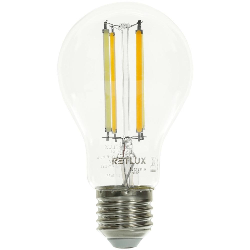 LED Stmievateľná žiarovka FILAMENT A60 E27/7W/230V 2700-6500K Wi-Fi Tuya