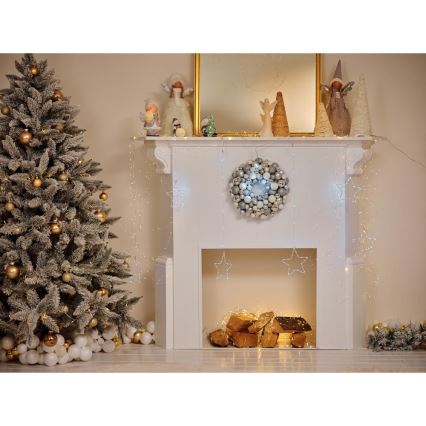 LED Vianočná dekorácia LED/2xLR44/teplá biela anjel