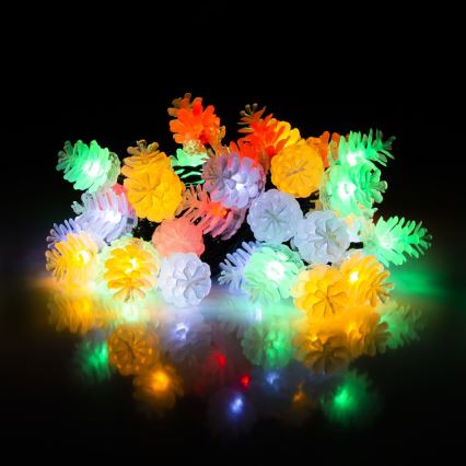 LED Vianočná vonkajšia reťaz 80xLED/25m IP44 multicolor