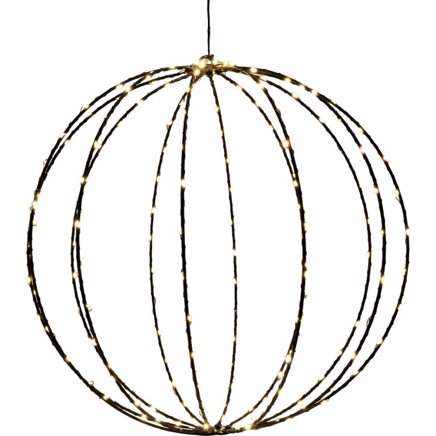 LED vonkajšia vianočná dekorácia LED/2,1W/230V priemer 40 cm IP44 teplá biela