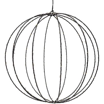 LED vonkajšia vianočná dekorácia LED/2,1W/230V priemer 40 cm IP44 teplá biela