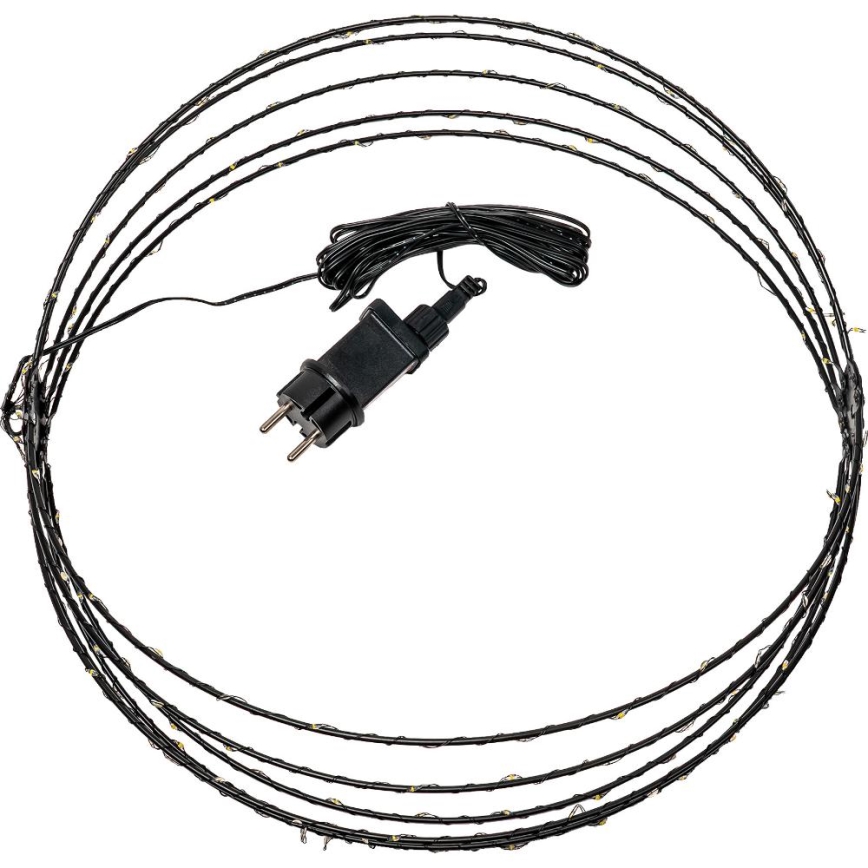 LED vonkajšia vianočná dekorácia LED/2,1W/230V priemer 40 cm IP44 teplá biela
