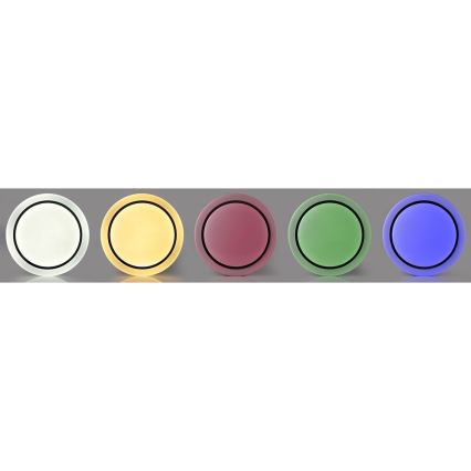RGB LED Stmievateľné stropné svietidlo UFO LED/48W/230V WiFi Tuya