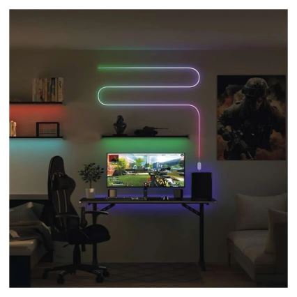 RGBIC LED Stmievateľný pásik GoSmart LED/33W/230V 5 m Wi-Fi Tuya