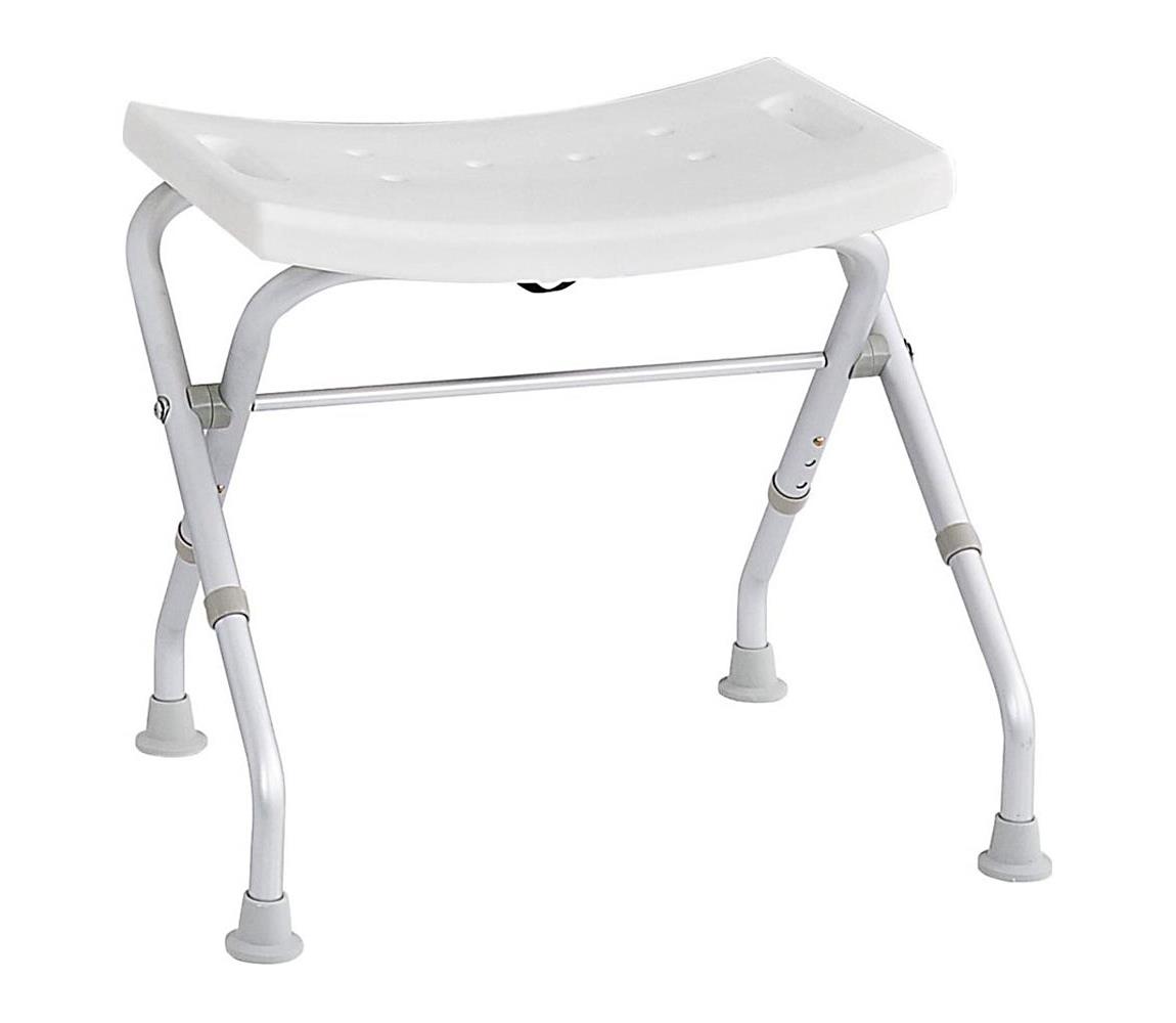 Ridder - Skladacia stolička 50x51 cm biela A0050301