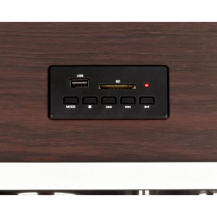 Roadstar HRA-1345NUS/WD - FM rádio 16 W/230 V