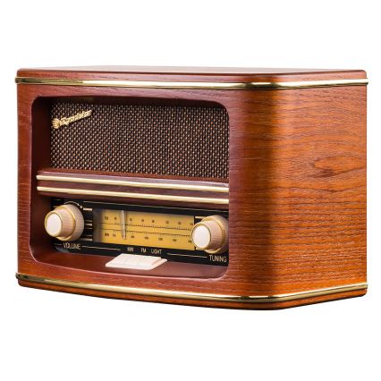 Roadstar HRA-1500/N - FM/MW rádio 24W/230V/6xLR14